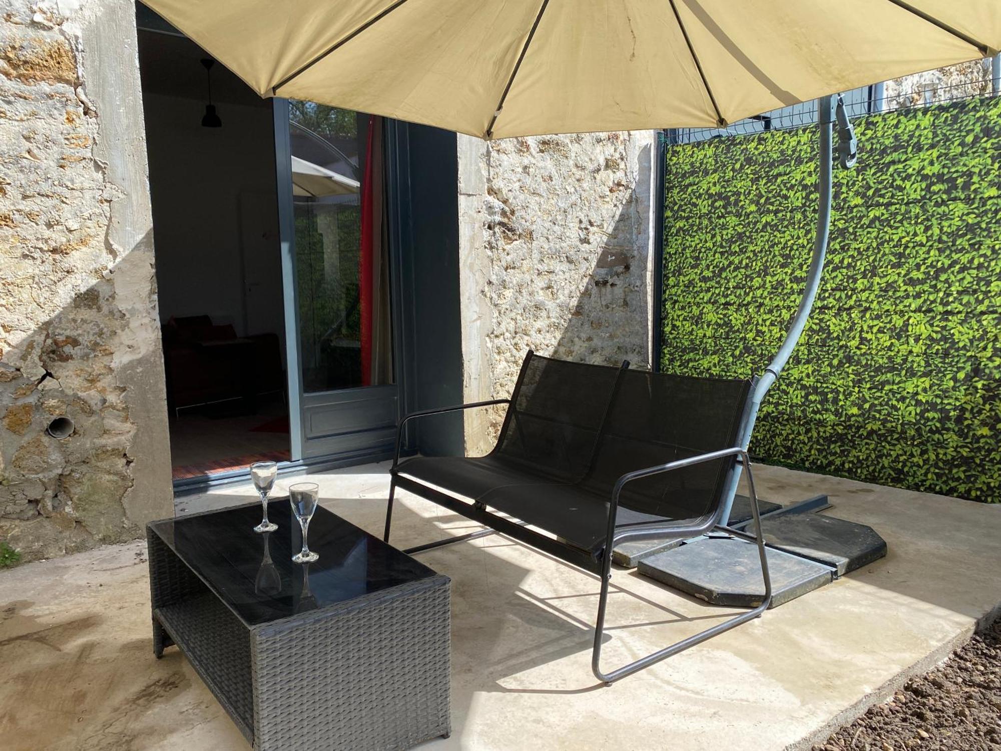 Chez Claire Et Ju Apartment Egly Exterior foto